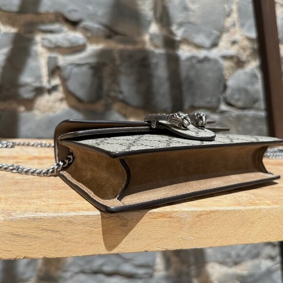 Gucci Dionysus Supreme GG Supermini Chain Crossbody Bag - Picture 8 of 16